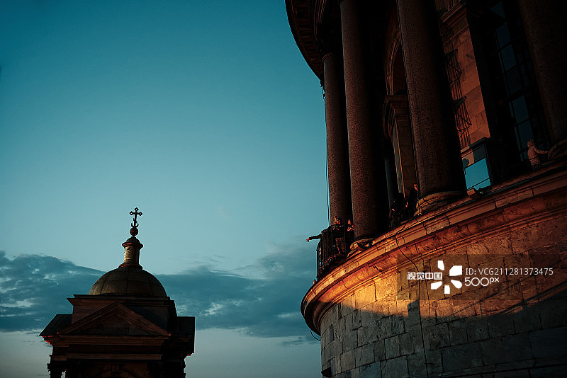 圣以撒大教堂图片素材