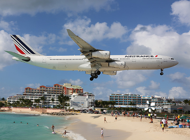 法国航空图片素材