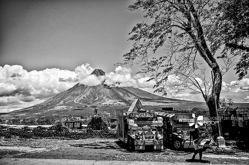 马荣火山图片素材