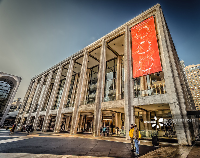 林肯中心对话图片素材