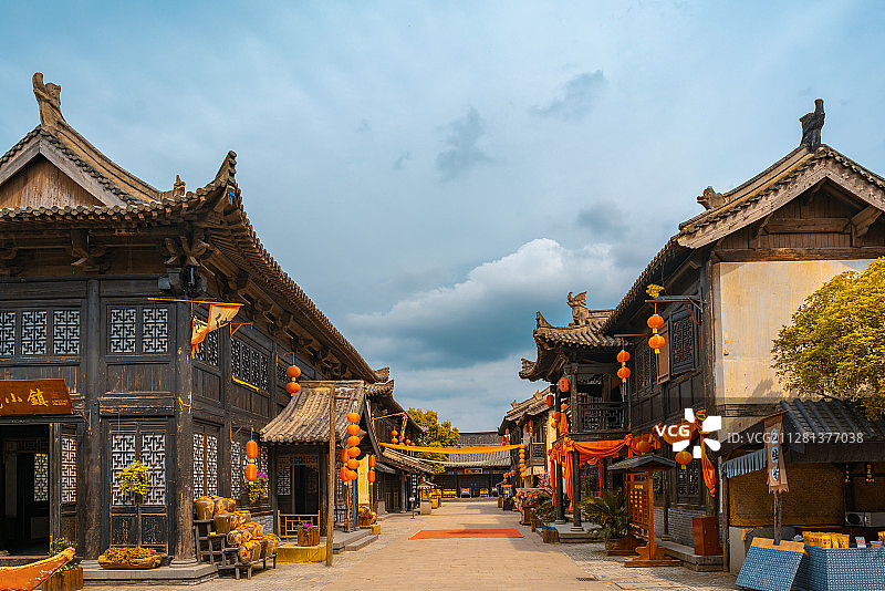 象山影视城风光图片素材