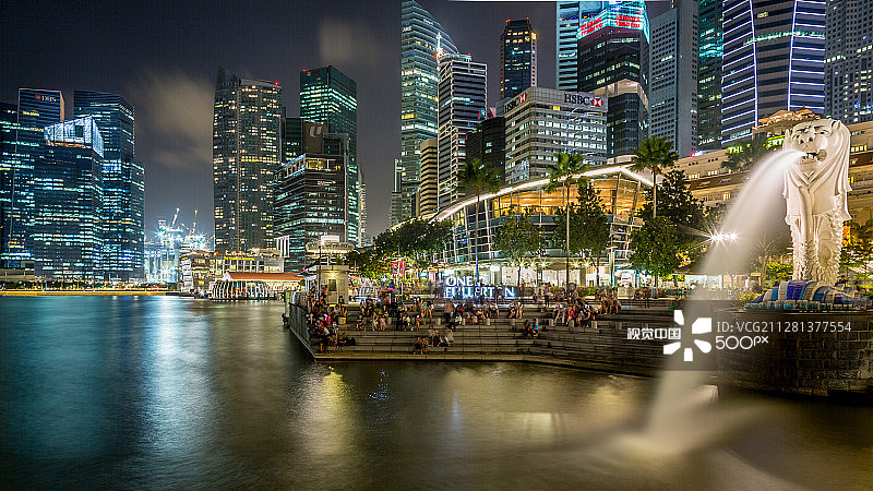 新加坡鱼尾狮图片素材