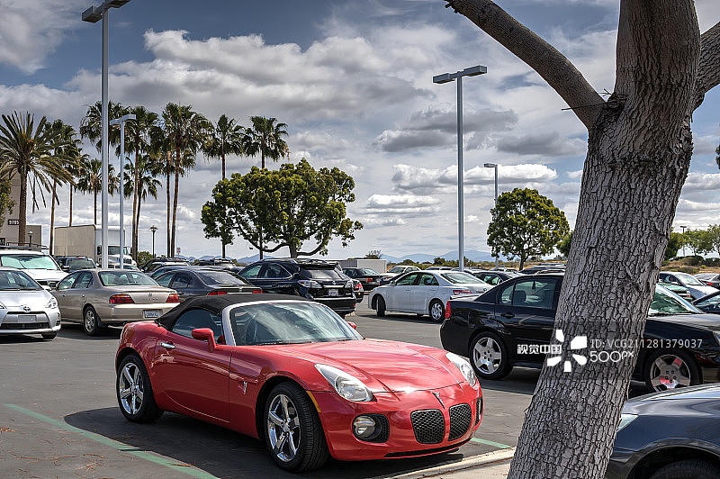 庞蒂亚克Solstice跑车图片素材