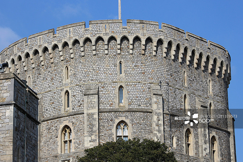 圆形塔楼图片素材