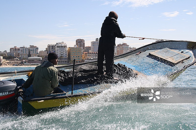 加沙地带海港图片素材