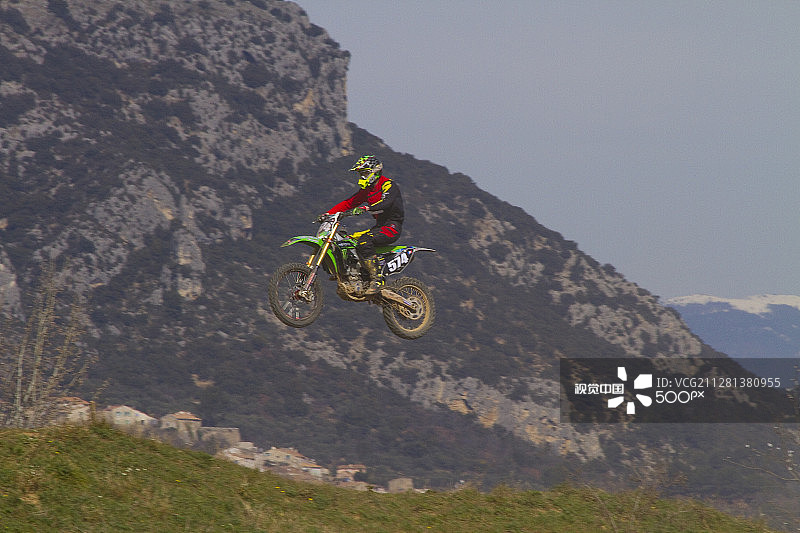 摩托车越野赛图片素材
