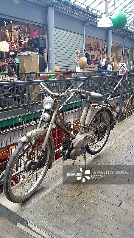 复古骑行图片素材