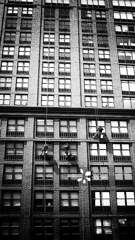 擦窗工图片素材