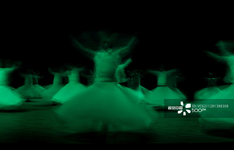 旋转的苦行僧XVI图片素材