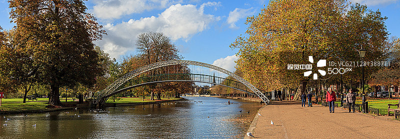吊桥图片素材