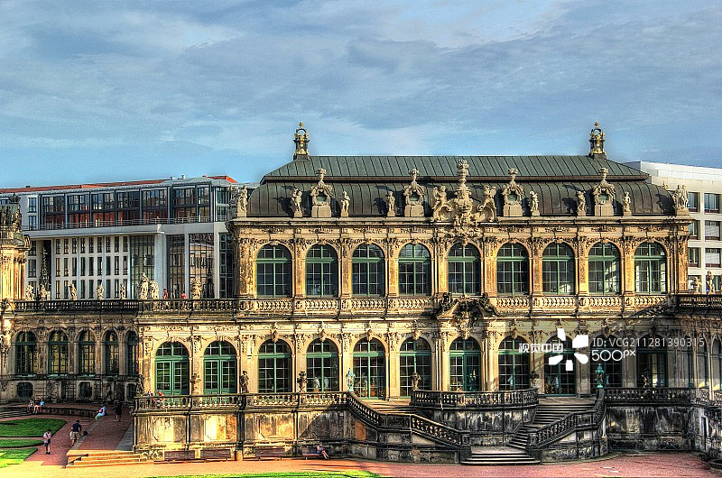 茨温格宫图片素材