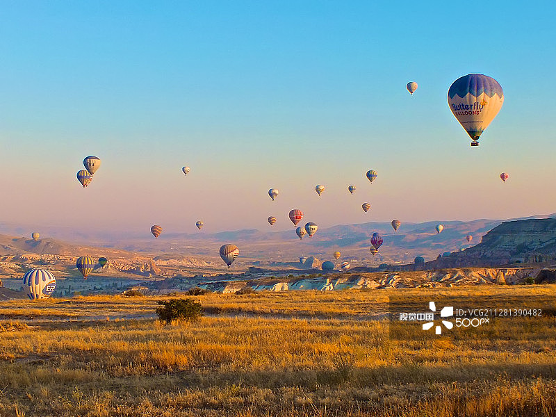 卡帕多奇亚的崛起图片素材