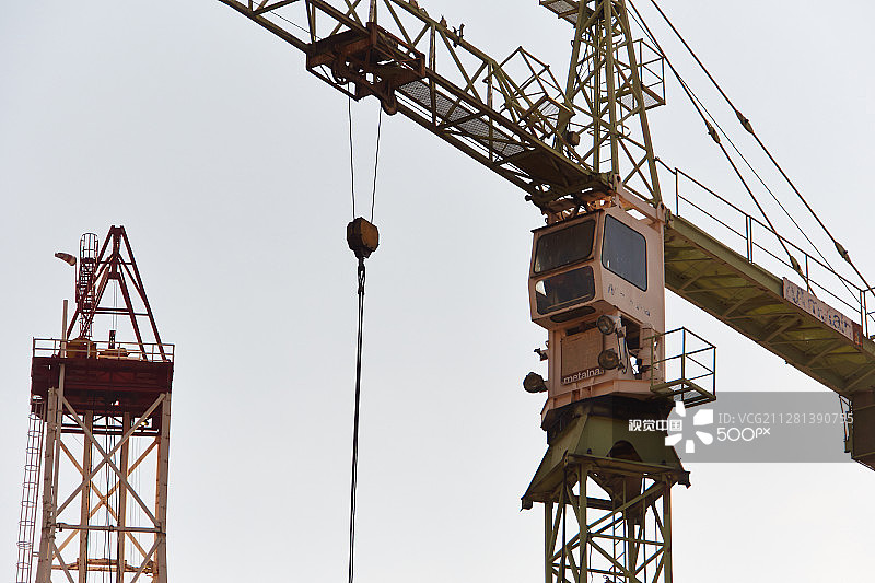 海上钻井平台图片素材