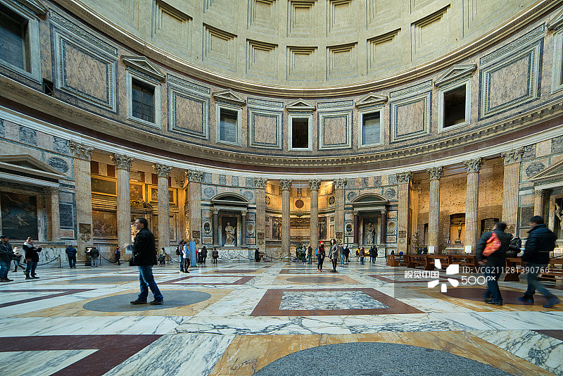 万神殿图片素材