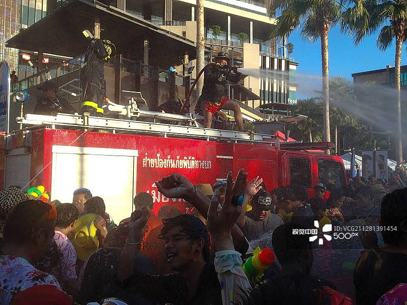 芭堤雅泰国新年图片素材