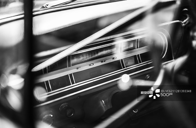 福特Mustang仪表盘图片素材