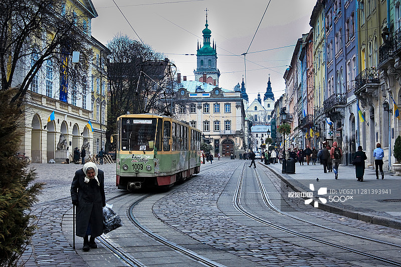 乌克兰利沃夫图片素材