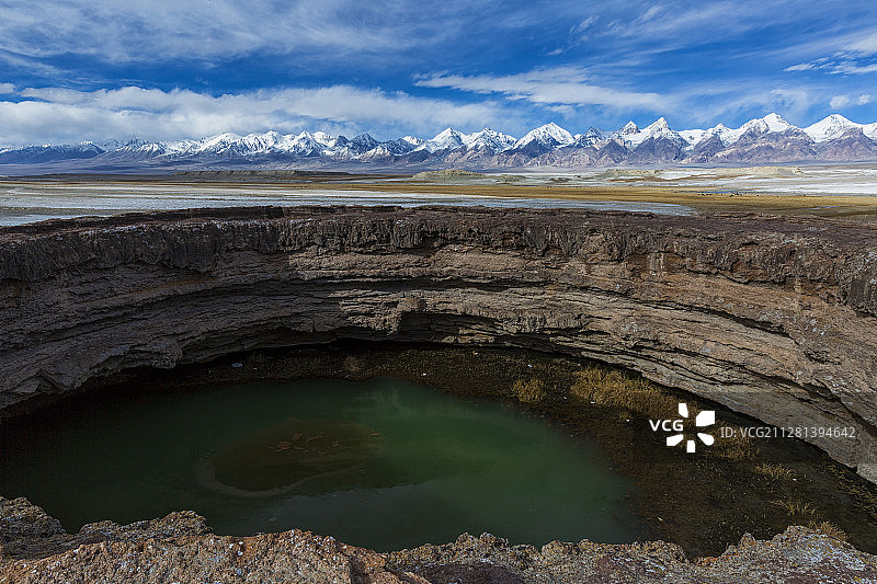 火山口图片素材