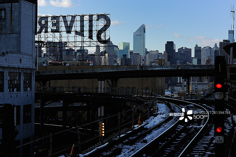 皇后区地铁图片素材