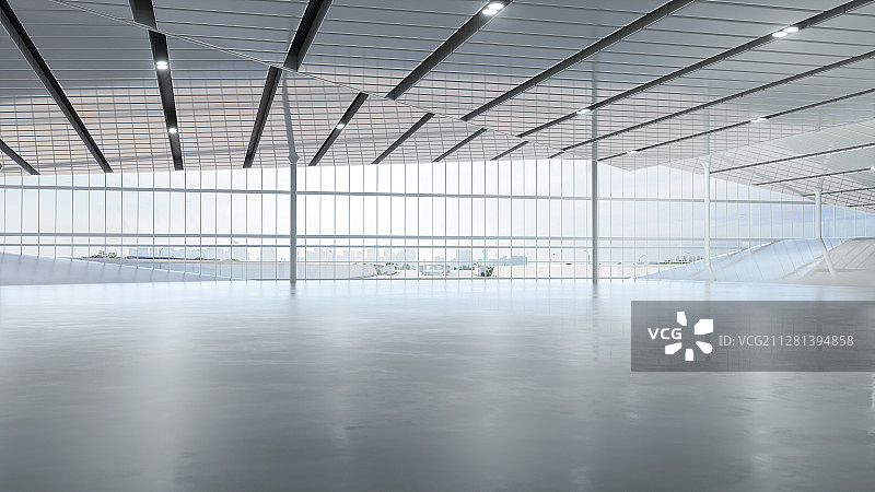 汽车背景_现代建筑_空间图片素材