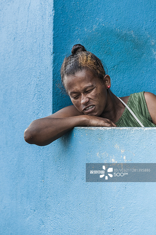 佛得角旅行竖版人像图片素材