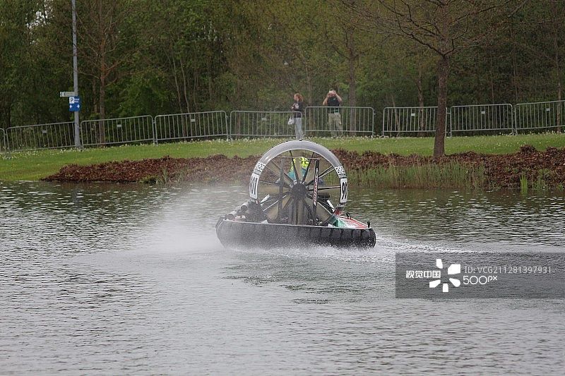 腓特烈港展览中心的hovercraft气垫船图片素材