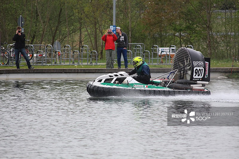 腓特烈港展览中心的hovercraft气垫船图片素材