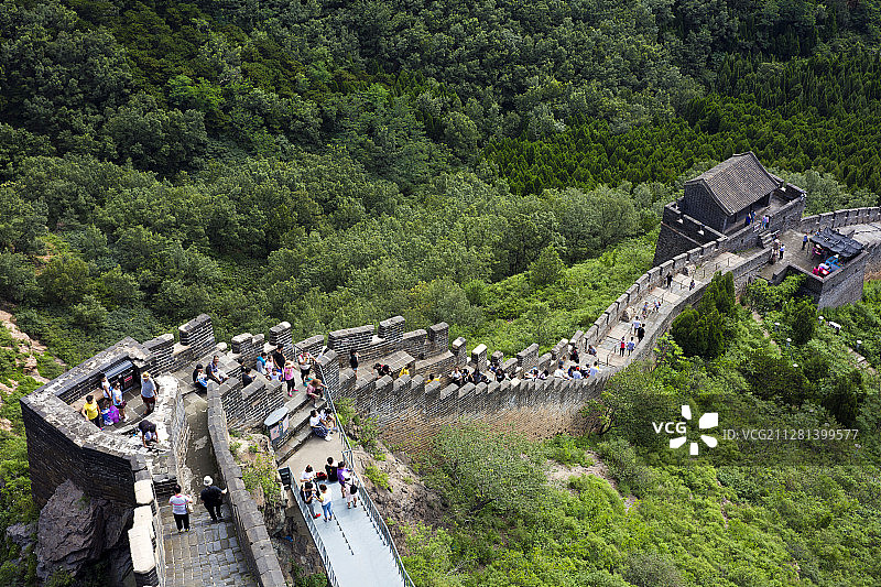 角山长城图片素材