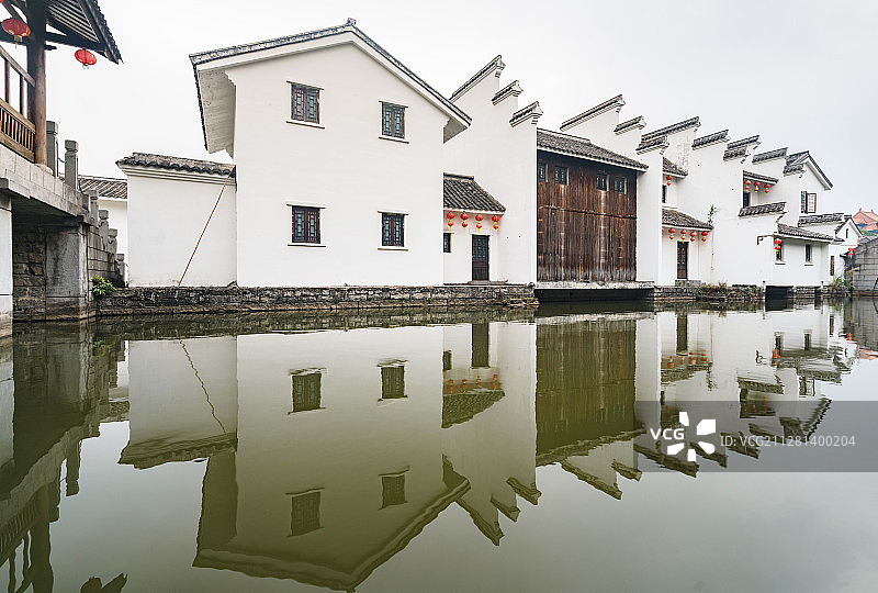 佛山南海影视城徽式风格建筑图片素材