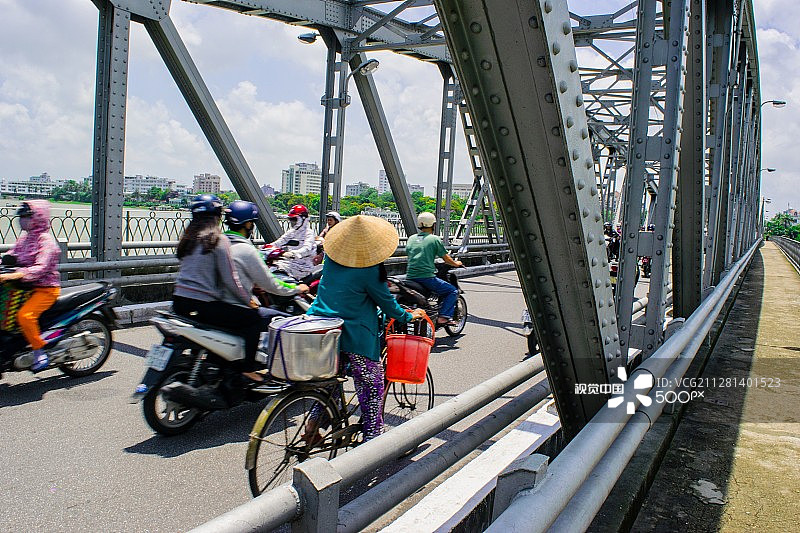 越南顺化的张前桥图片素材