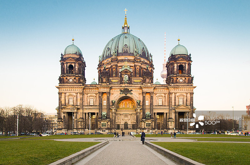 柏林大教堂图片素材