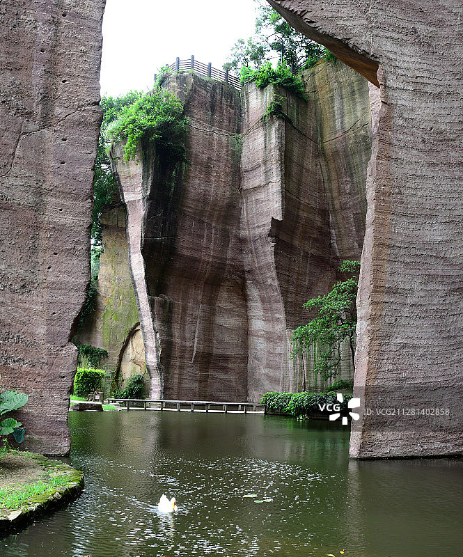 莲花山采石场图片素材
