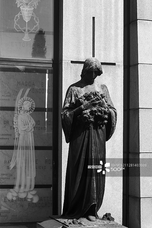 米兰纪念公墓图片素材