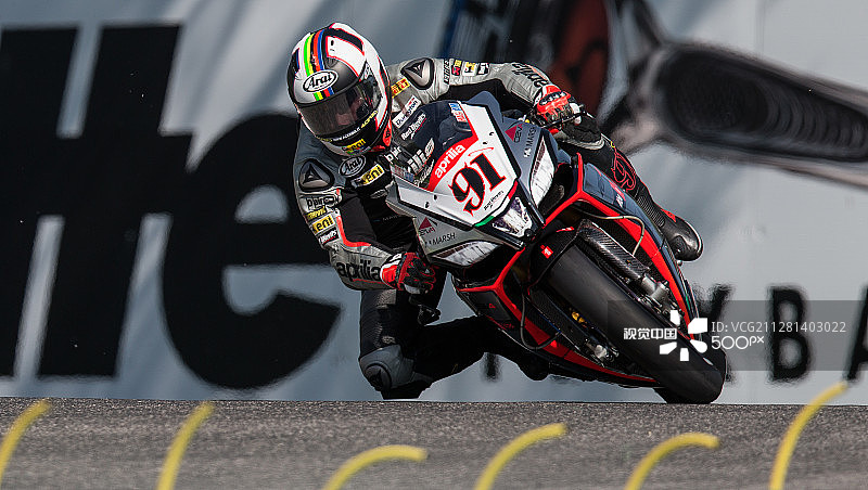 91 Leon Haslam World Superbike Series 2015 Imola图片素材