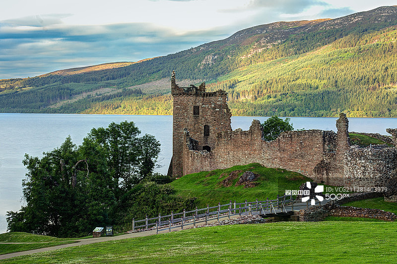 厄克特城堡图片素材