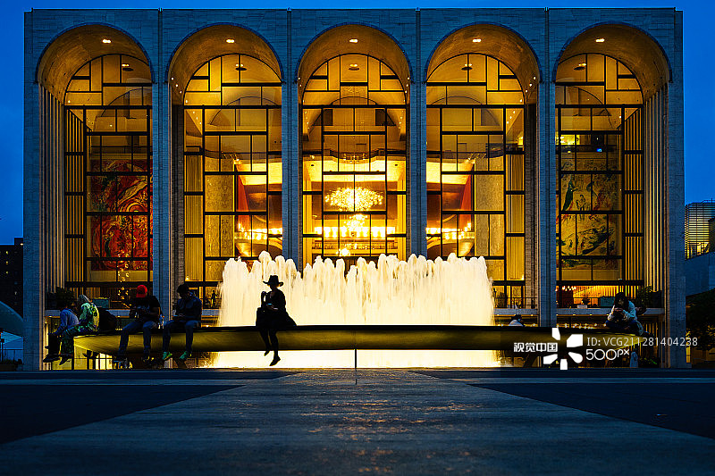 纽约林肯中心图片素材