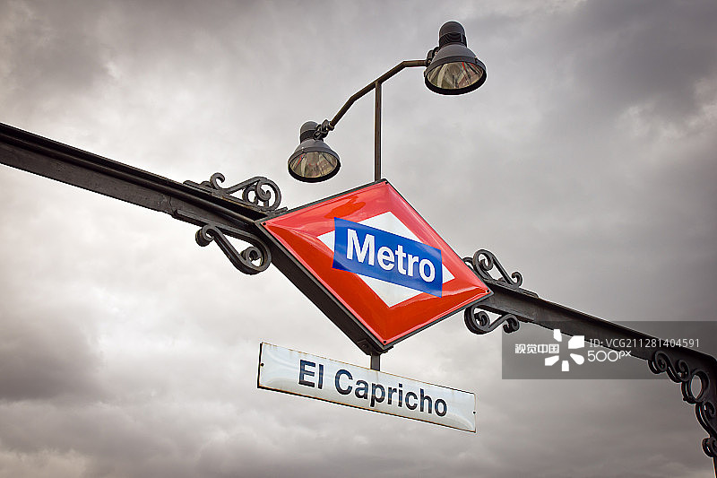 西班牙马德里地铁站图片素材