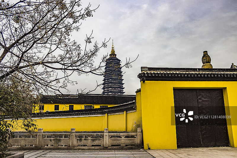 常州市天宁禅寺宝塔图片素材