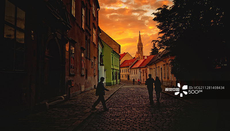 布拉迪斯拉发街道图片素材