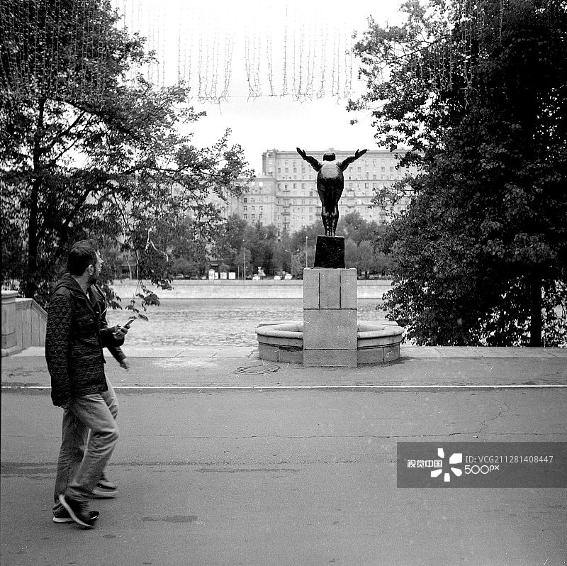 莫斯科高尔基公园图片素材