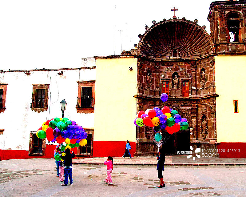 卖气球的人图片素材