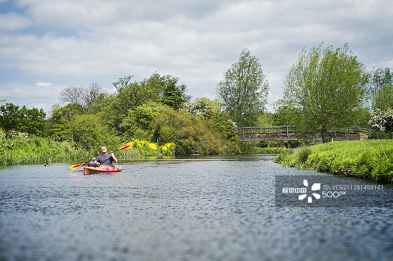 斯陶尔河皮划艇之旅图片素材