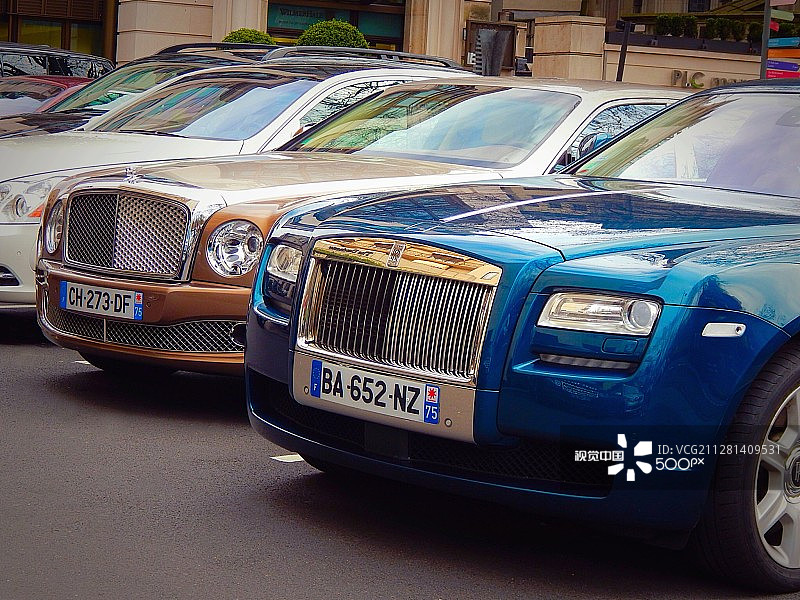 劳斯莱斯双门轿车图片素材