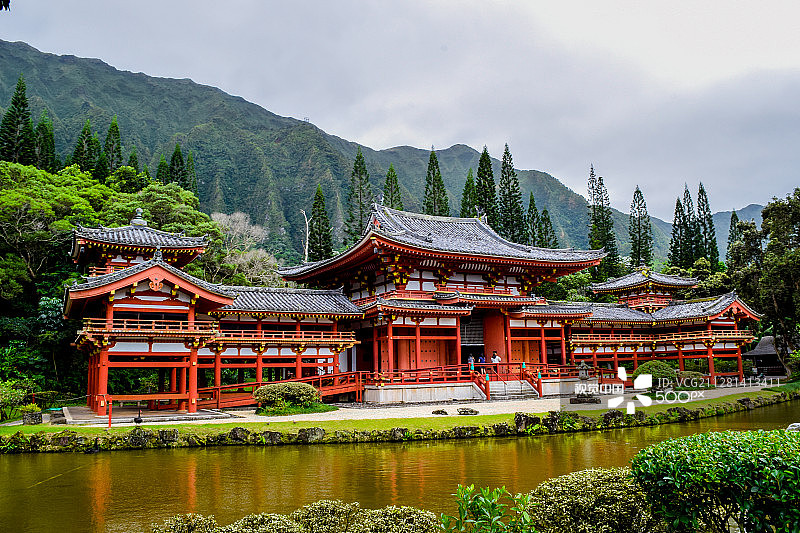 夏威夷檀香山平等院图片素材
