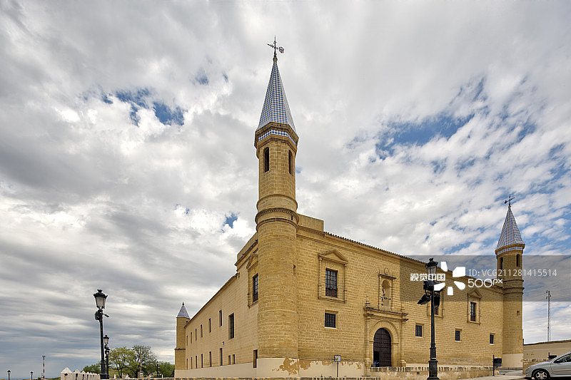 西班牙塞维利亚奥苏纳小镇的前大学（16世纪）图片素材