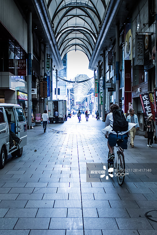广岛购物街图片素材