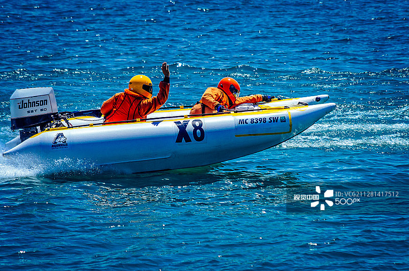 水上飞机比赛2图片素材
