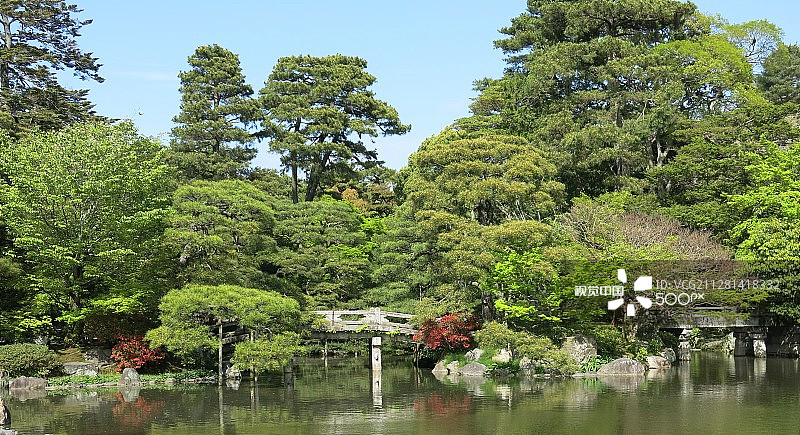 日式花园图片素材