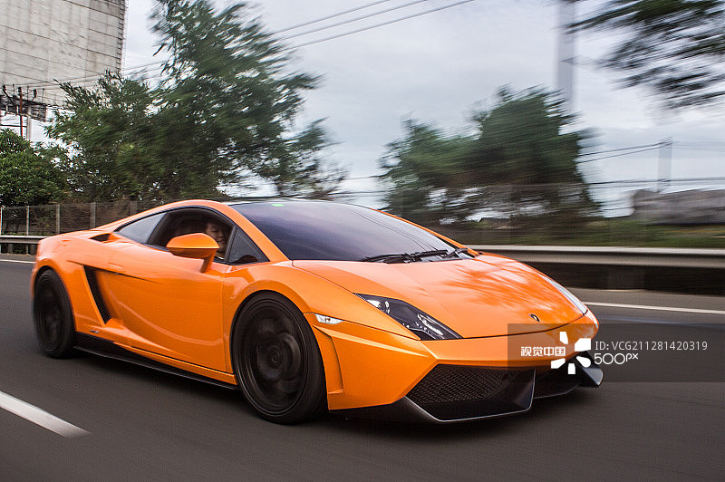 兰博基尼Gallardo跑车图片素材