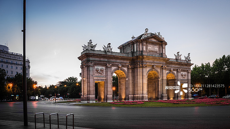 西班牙市中心图片素材